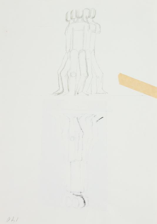 Entwurf für die 1975 edierte Sondermarke "30 Jahre Zweite Republik"