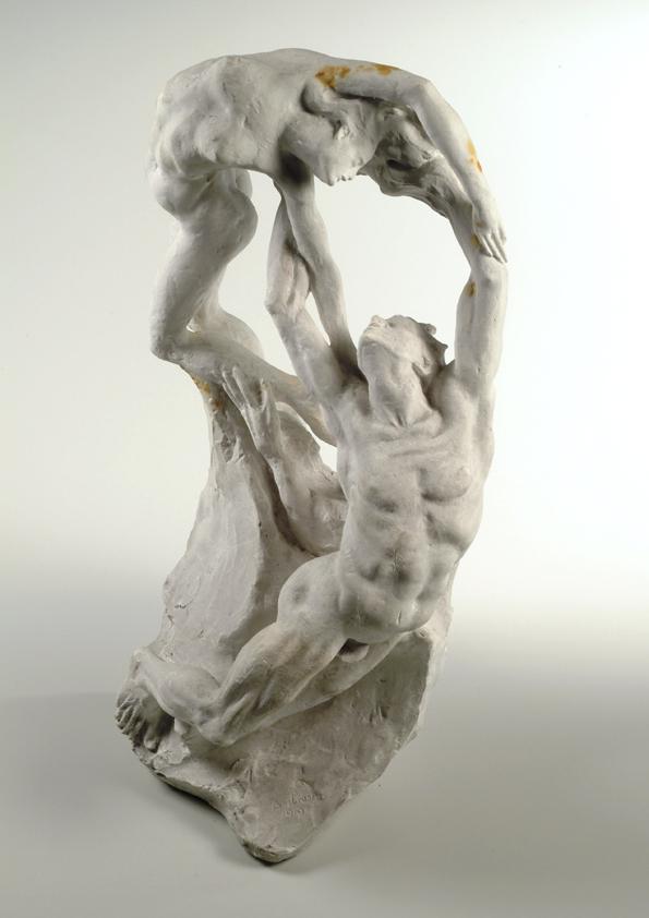 Gustinus Ambrosi, Regen und Erde, 1919, Gips, H: 51 cm, Belvedere, Wien, Inv.-Nr. A 78