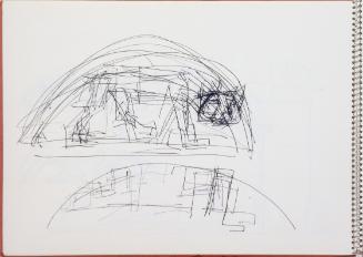 Fritz Wotruba, Entwürfe für eine Umgestaltung des Portals des Hauses Singerstraße 11 in Wien, I…