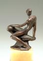 Gustinus Ambrosi, Diana, um 1920, Bronze, H: 8 cm, Belvedere, Wien, Inv.-Nr. A 117