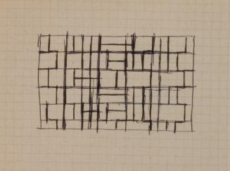 Entwurf für Eisengittertore für das Blutgassenviertel in Wien, Innere Stadt