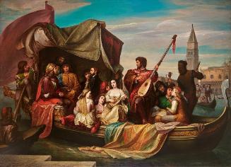 Jacopo de Andrea, Giovanni Bellini und Albrecht Dürer werden von venezianischen Künstlern gefei…