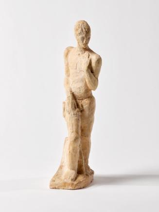 Fritz Wotruba, Männliche Figur, rechter Teil einer ehem. Doppelfigur, um 1927/28, Gipsguss nach…
