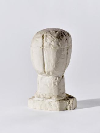 Fritz Wotruba, Kopf der Stehenden Figur, 1956, Gipsguss nach Tonmodell, 17,5 × 10,5 × 10 cm, Be…