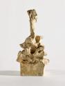 Fritz Wotruba, Figur mit Sockel, 1969, Gipsguss nach Tonmodell, 19 × 5 × 9,5 cm, Belvedere, Wie ...