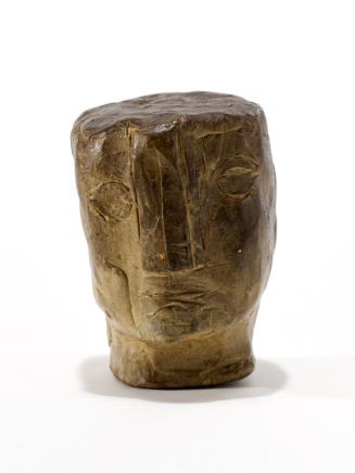 Fritz Wotruba, Kleiner Kopf, Frühe 1950er Jahre, Plastilin, 8,5 × 6 × 7,5 cm, Belvedere, Wien, …