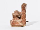 Fritz Wotruba, Kleine sitzende Figur, Entwurf für Große sitzende Figur, 1952/1953, Gipsguss nac…