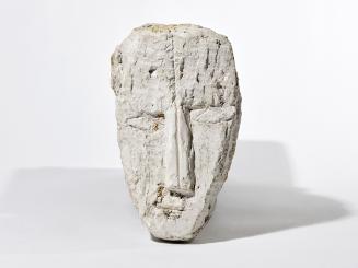 Fritz Wotruba, Kopf, um 1950, Gipsguss nach Tonmodell, 25,5 × 15,5 × 13,5 cm, Belvedere, Wien, …