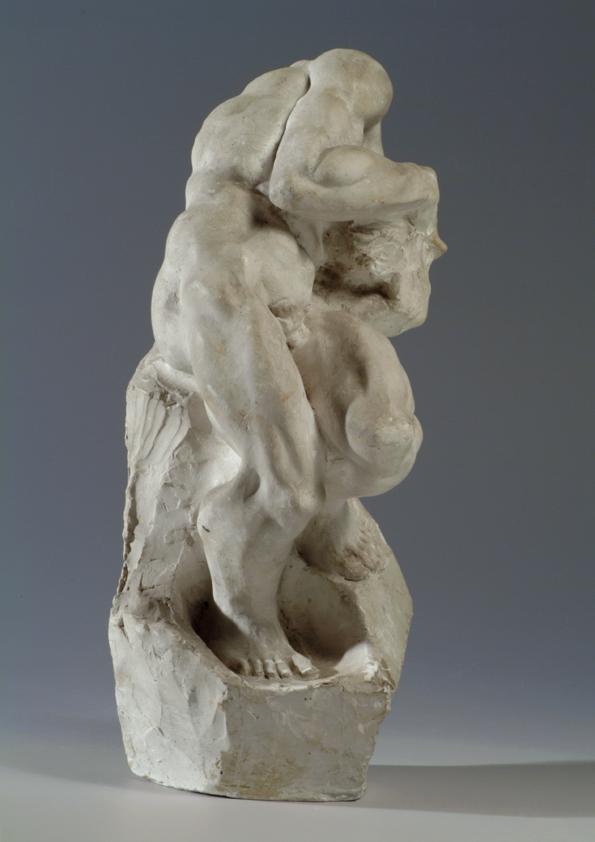 Gustinus Ambrosi, Entwurf I für das Grabmal von Friedrich Nitzsche (Aus dem Zyklus der Zerquält…