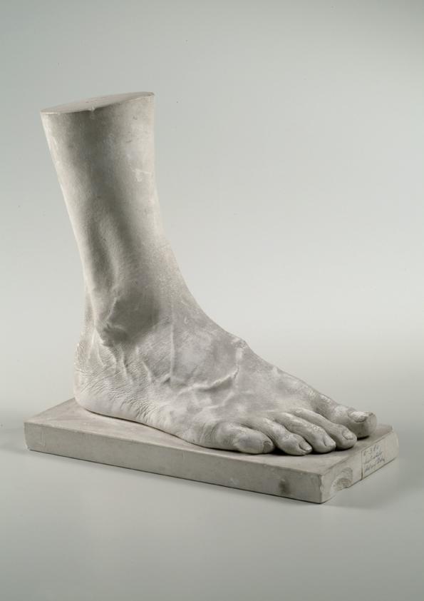 Rechter männlicher Fuß (Lebendabguss) ("Ä.I.")