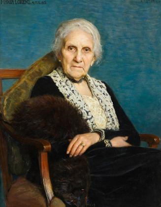 Karl Friedrich Gsur, Maria Lorenz, 1931, Öl auf Leinwand, 82 × 65 cm, Belvedere, Wien, Inv.-Nr.…
