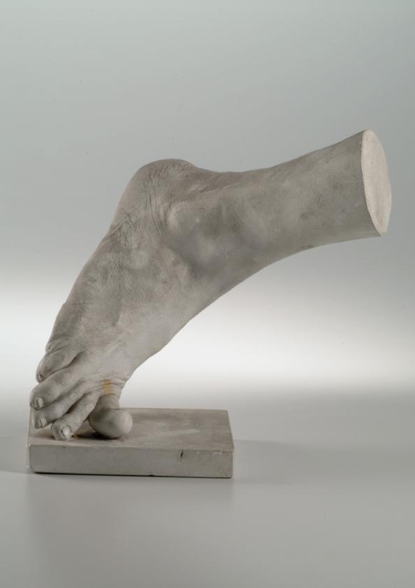 Rechter weiblicher Fuß (Lebendabguss)