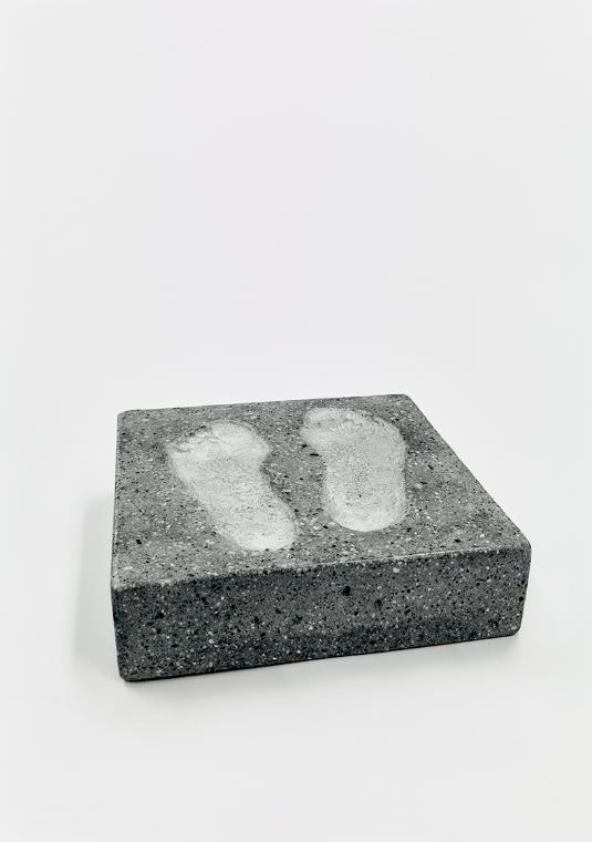Wolfgang Becksteiner, Ich habe zumindest einen Standpunkt / Eugen Lendl, 2015, Laserausbelichtu…
