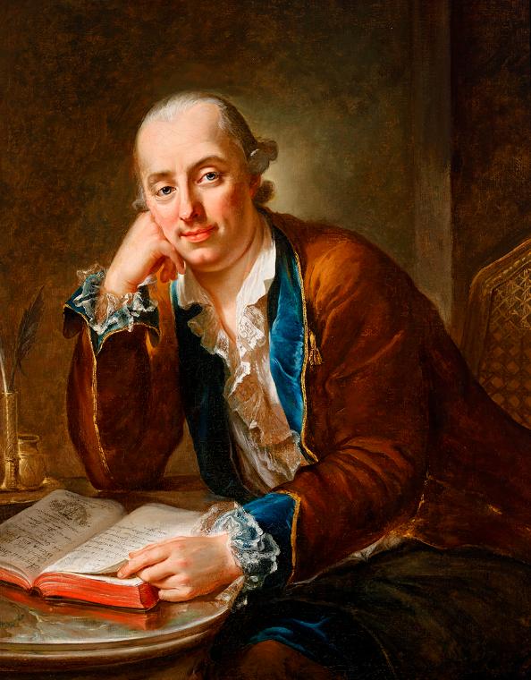 August Friedrich Oelenhainz, Johann Nepomuk Reichsritter von Humbourg, 1770, Öl auf Leinwand, 9…