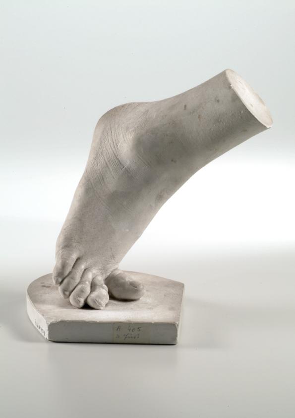Rechter weiblicher Fuß (Lebendabguss)