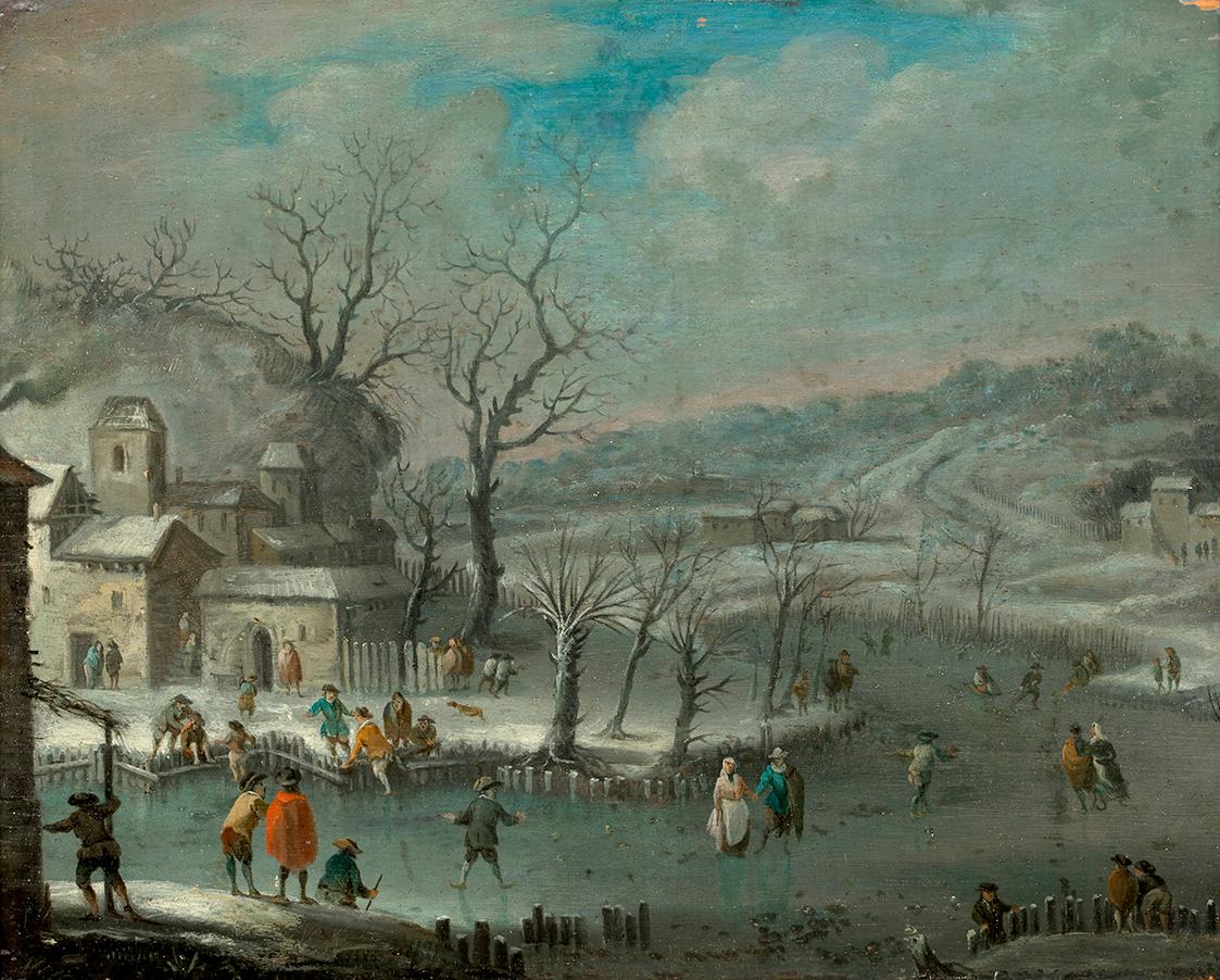Holländische Winterlandschaft