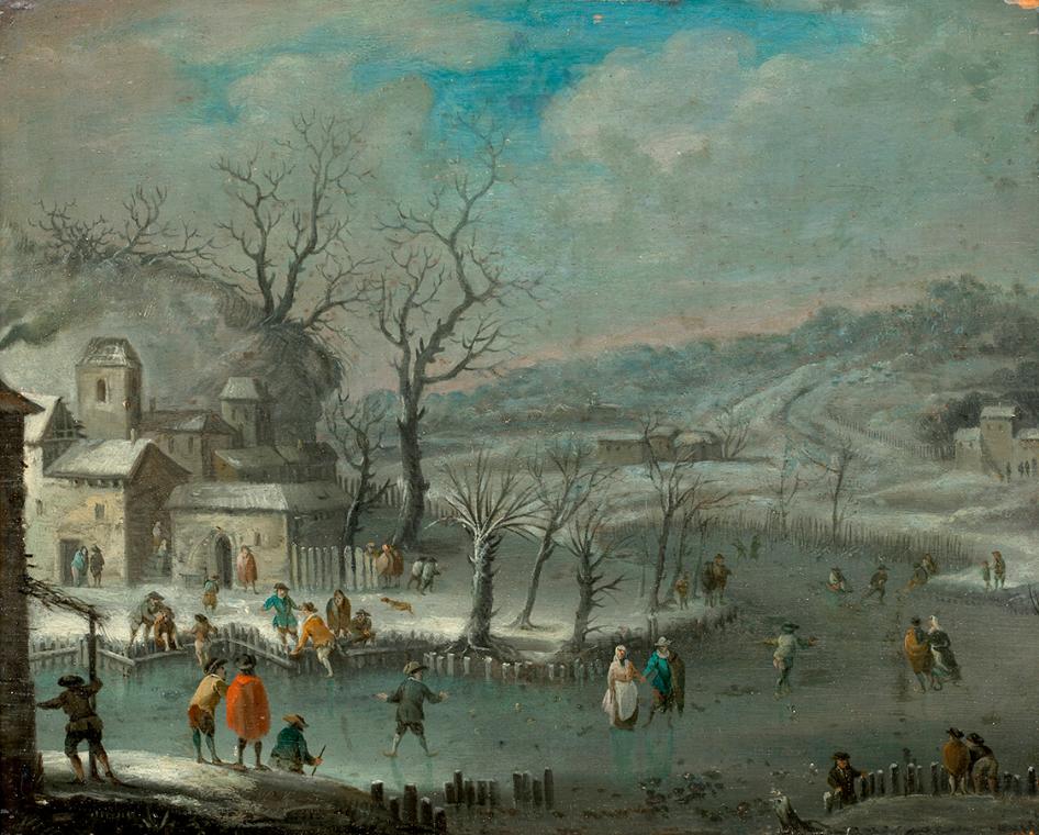 Holländische Winterlandschaft