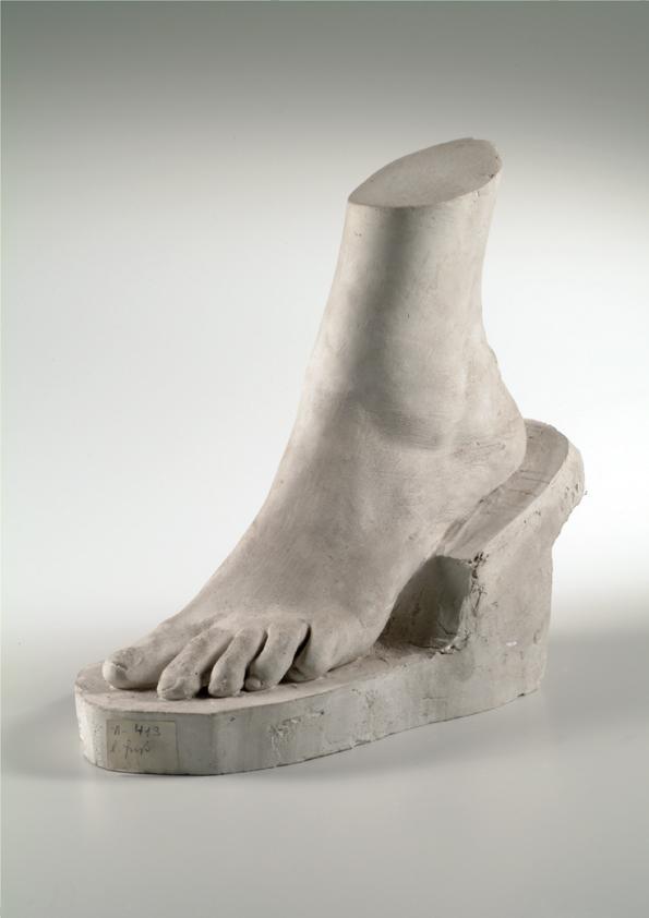 Linker weiblicher Fuß (Lebendabguss)