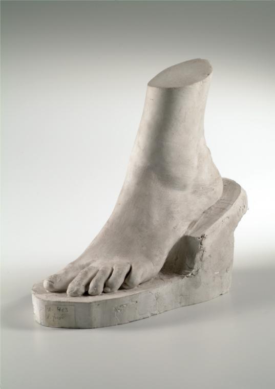 Linker weiblicher Fuß (Lebendabguss)
