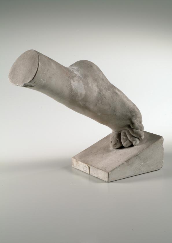 Linker weiblicher Fuß (Lebendabguss)