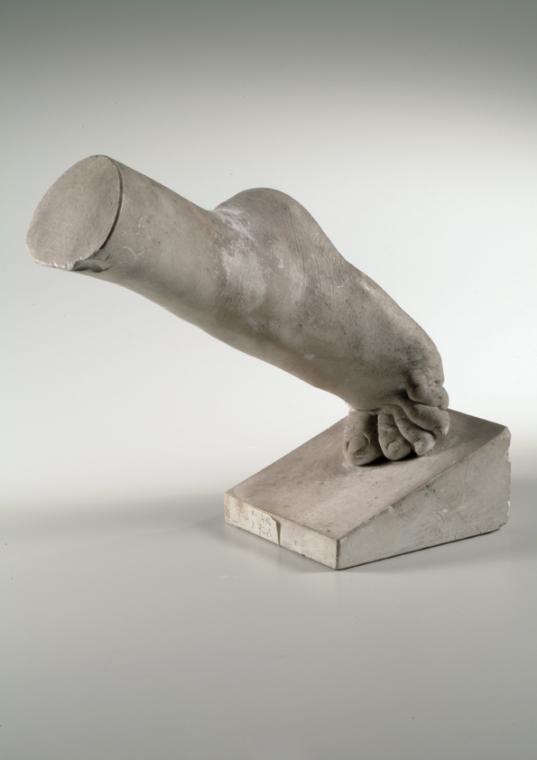 Linker weiblicher Fuß (Lebendabguss)