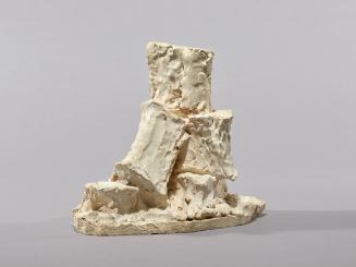 Fritz Wotruba, Kleiner Torso III, 1971, Gipsguss nach Tonmodell, 31 × 29 × 27 cm, Belvedere, Wi…