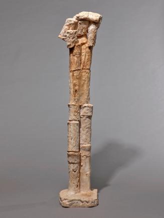 Fritz Wotruba, Karyatide, 1963, Gipsguss nach Tonmodell, 88 × 18 × 23 cm, Belvedere, Wien, Inv.…