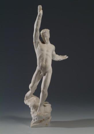 Gustinus Ambrosi, Merkur, 1963, Gips, H: 38 cm, Belvedere, Wien, Inv.-Nr. A 450
