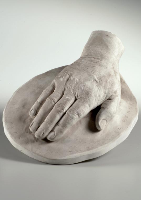 Rechte Hand des Bundespräsidenten Karl Renner