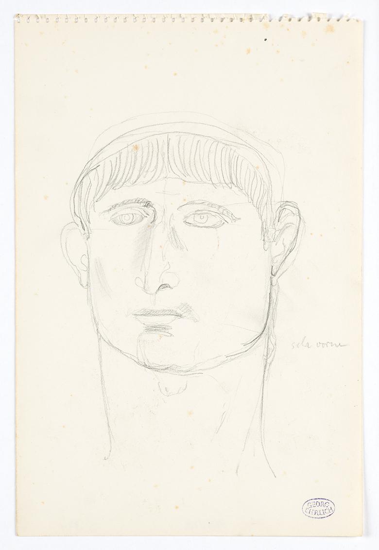 Römischer Kopf aus dem Museum in Aquileia