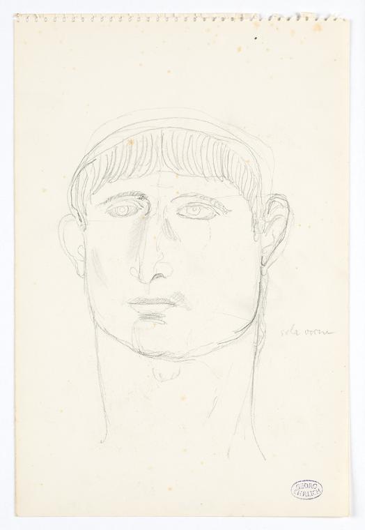 Römischer Kopf aus dem Museum in Aquileia