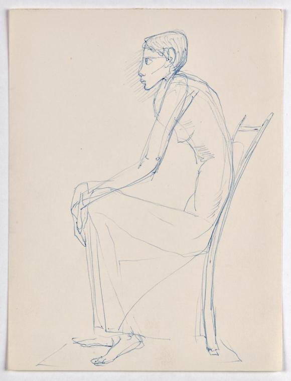 Studie für "Die Bucklige"