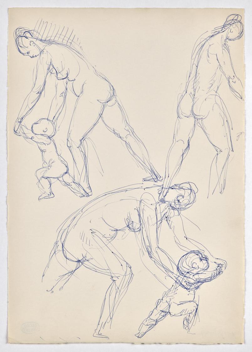 Mutter, Kind führend (Studien)