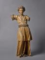 Raphael Barat, Stehender Engel, um 1630/1640, Lindenholz, Fassungsreste, 125 cm, Belvedere, Wie…