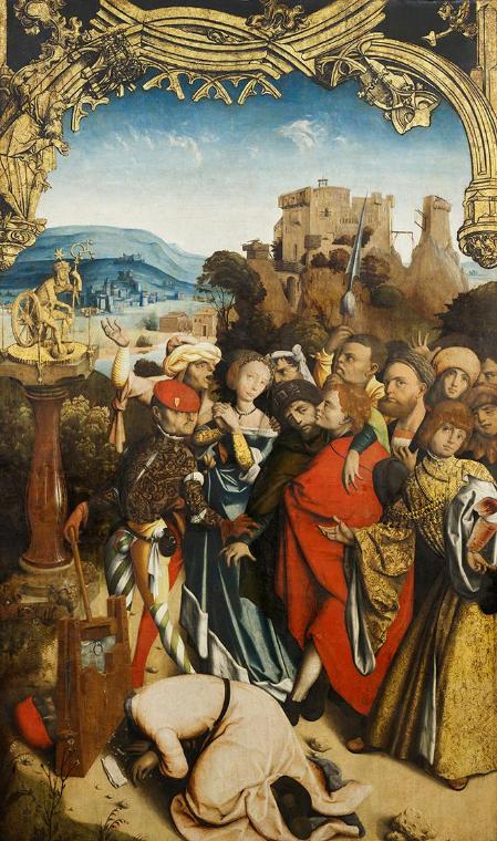 Meister des Krainburger Altars, Martyrium der Heiligen Cantius, Cantianus und Cantianilla (Inne…