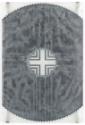 Franz Graf, Ohne Titel, 1990–1993, Tusche, Grafit auf Transparentpapier zwischen Glas, Blattmaß…