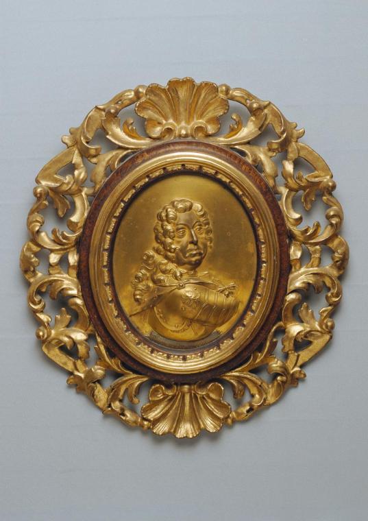 Balthasar Ferdinand Moll nach Georg Raphael Donner, Gundaker Graf Althann, 1740, Bronzeguss, zi ...