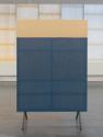 Maja Vukoje, Frumpject 02, 2019–2020, Jute, Holz, Stahl, 240 × 160 cm, Belvedere, Wien, Inv.-Nr…