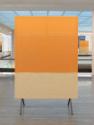 Maja Vukoje, Frumpject 02, 2019–2020, Jute, Holz, Stahl, 240 × 160 cm, Belvedere, Wien, Inv.-Nr…