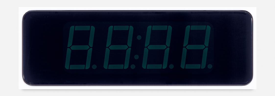 Günther Selichar, Screen, cold #12, 1997/2003, Ilfochrome auf Alucobond, 125 × 362 cm, Belveder…