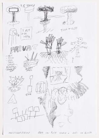 Christian Eisenberger, BCDEHIOX 380, 2021, Fotokopie auf Papier, 29,7 × 21,2 cm, Belvedere, Wie…