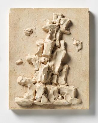 Fritz Wotruba, Relief, 1970, Gipsguss nach Tonmodell, 26,5 × 21 × 5,5 cm, Belvedere, Wien, Inv. ...