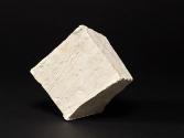 Fritz Wotruba, Kubus, 1969, Gipsguss nach Tonmodell, 20 × 21 × 16,5 cm, Belvedere, Wien, Inv.-N…