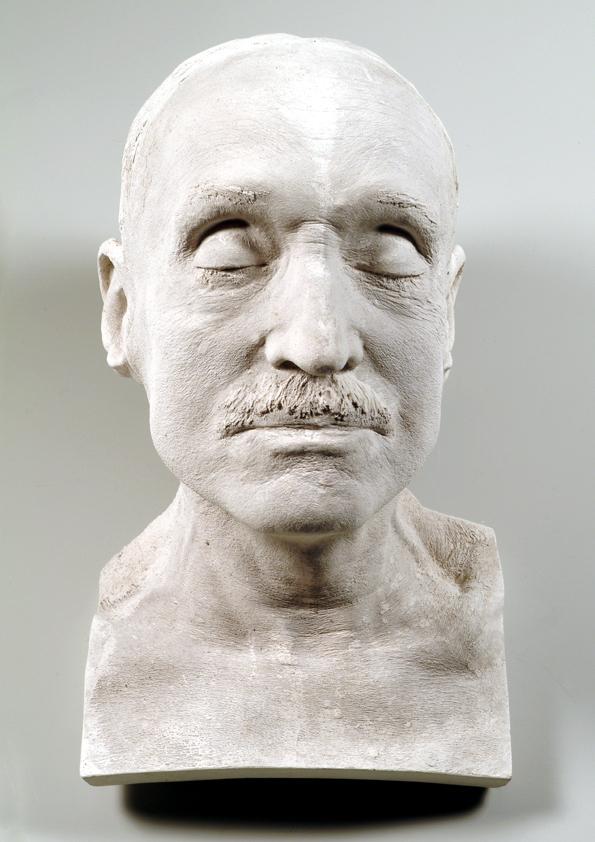 Totenmaske des Bundespräsidenten Adolph Schärf