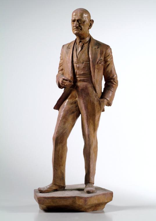 Ermelino Francesco Graf Matarazzo. Entwurf für das Standbild eines Denkmals vor der Universität in Sao Paolo, Brasilien