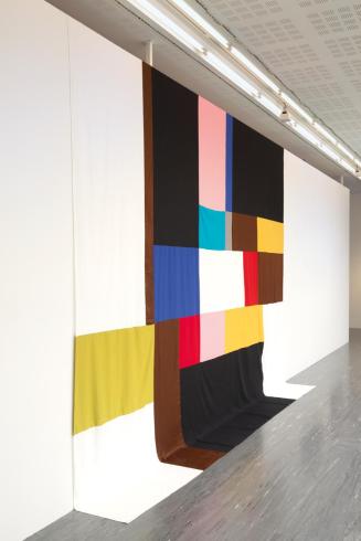 Marko Lulić, Hommage Otti Berger, 2004-2007, Baumwollstoff, 400 × 500 cm, Belvedere, Wien, Inv. ...