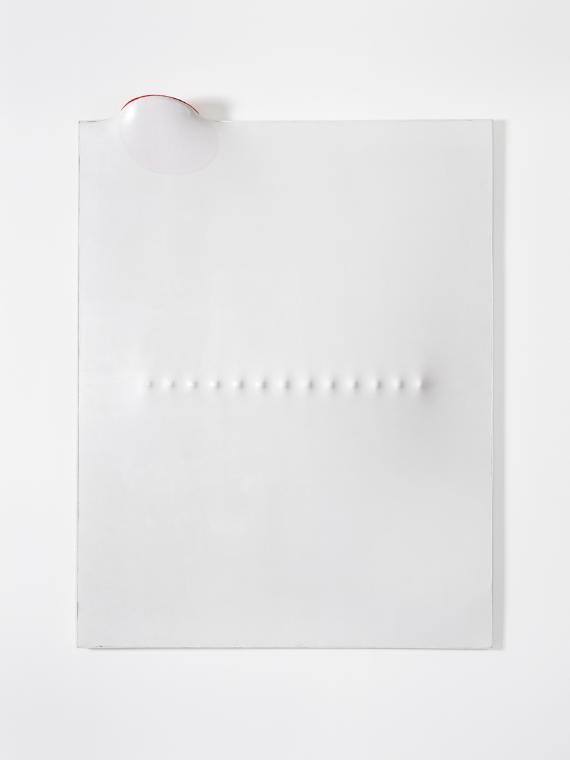 Erwin Thorn, Ohne Titel, 1967, Acryl auf Leinwand, 184 × 142 × 24 cm, Belvedere, Wien, Inv.-Nr.…