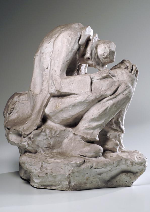 Gustinus Ambrosi, Der gewesene Millionär, um 1915, Gips, H: 59,5 cm, Belvedere, Wien, Inv.-Nr. …