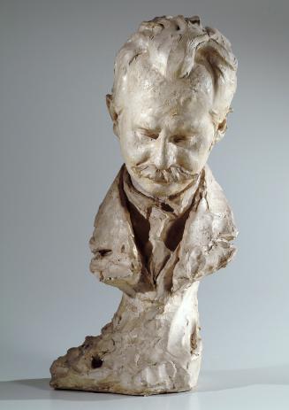 Gustinus Ambrosi, Leo Grünstein, 1919, Gips, patiniert, H: 64,5 cm, Belvedere, Wien, Inv.-Nr. A…
