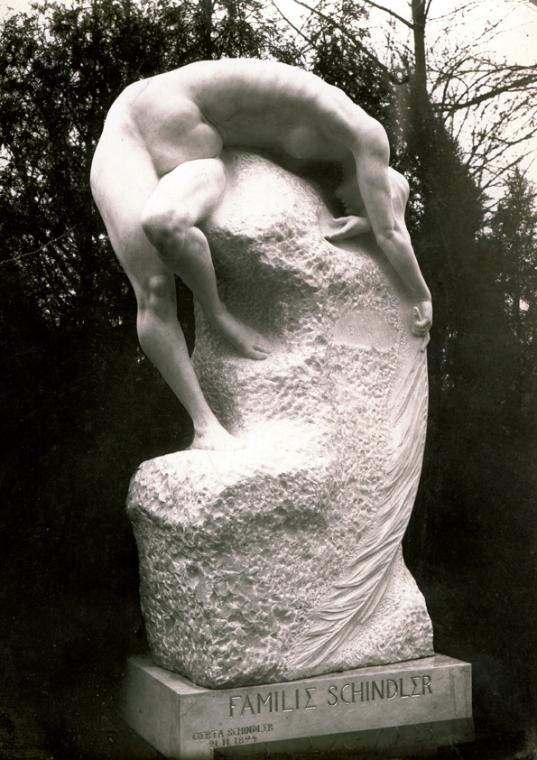 Grabmal für Familie Schindler am Zentralfriedhof in Wien